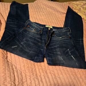 Mens Gap Jeans 33x32 Distressed Jeans